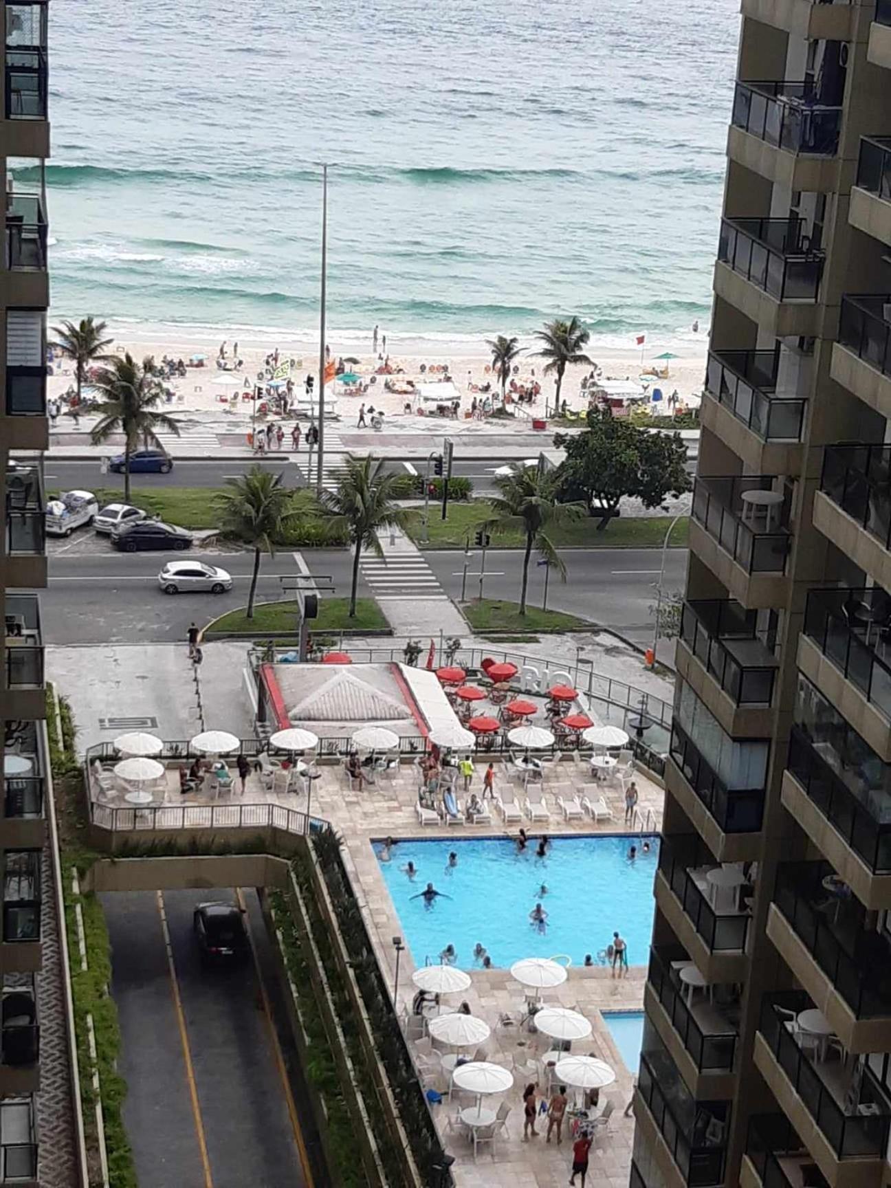 Na Da Barra Da Tijuca ,posto 6 Aptº Inteiro Ate 4 Pessoas Apartment Rio de Janeiro